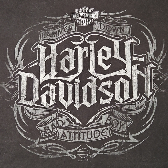 Harley davidson black xl long sleeve - Picture 2 of 10